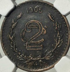 2 CENTAVOS MÉXICO 1905