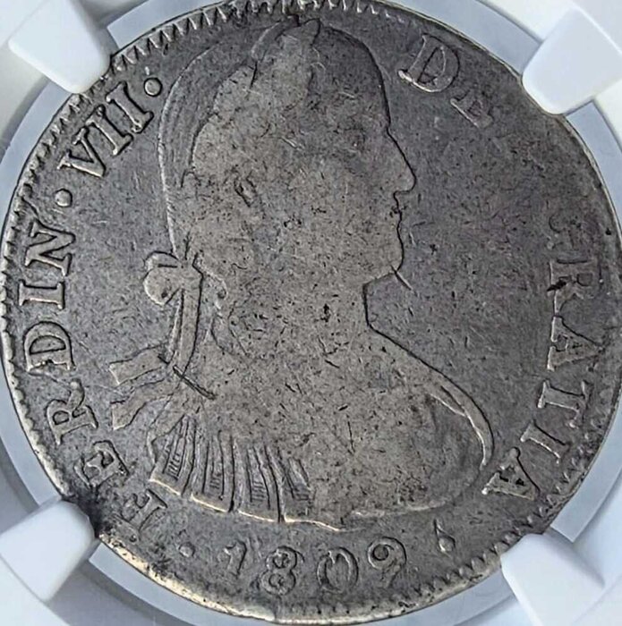4 REALES FERDIN VII 1809/8 HJ/TH