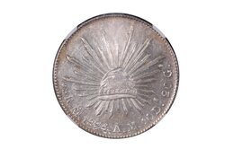 8 REALES MÉXICO 1894 AM