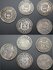 LOTE DE 5 PIEZAS DE 1/2 REAL (1734-1739)