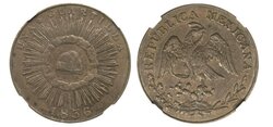 1/4 GUANAJUATO (1836)
