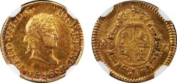 1/2 ESCUDO FERNANDO VII (1816)