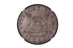 4 REALES COLUMNARIA 1752 MF