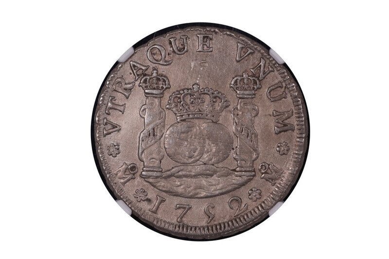 4 REALES COLUMNARIA 1752 MF