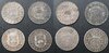 LOTE DE 4 PIEZAS DE 1 REAL (1735-1736-1737-1739)
