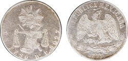 1 PESO DURANGO (1873)