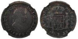 1/2 REAL FERNANDO VII (1815/4)