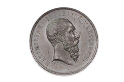 MEDALLA EN MEMORIA A MAXIMILIANO 1867 GROVE-139b
