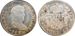 1/2 REAL FERNANDO VII (1819)