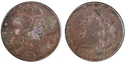 1/4 ZACATECAS (1825)