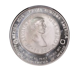 MEDALLA DE LA SONUMEX 1979 (AGUSTÍN DE ITURBIDE)